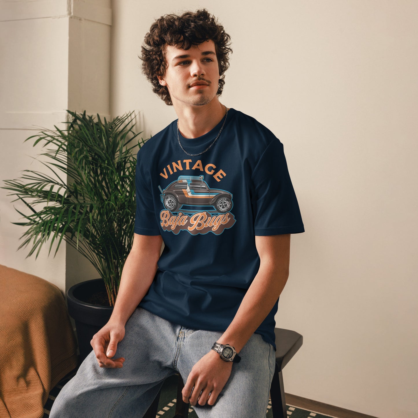 Vintage Baja Bugs Short Sleeve T-Shirt