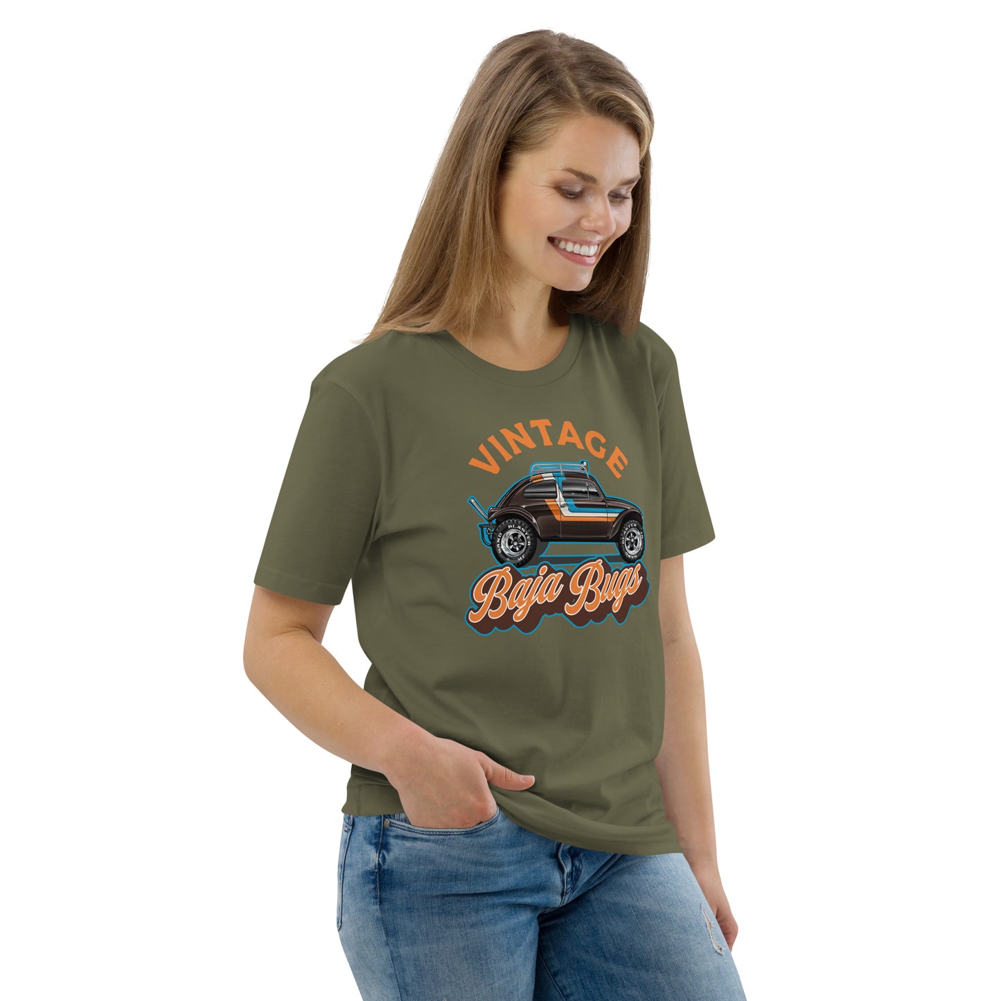 Vintage Baja Bugs Short Sleeve T-Shirt
